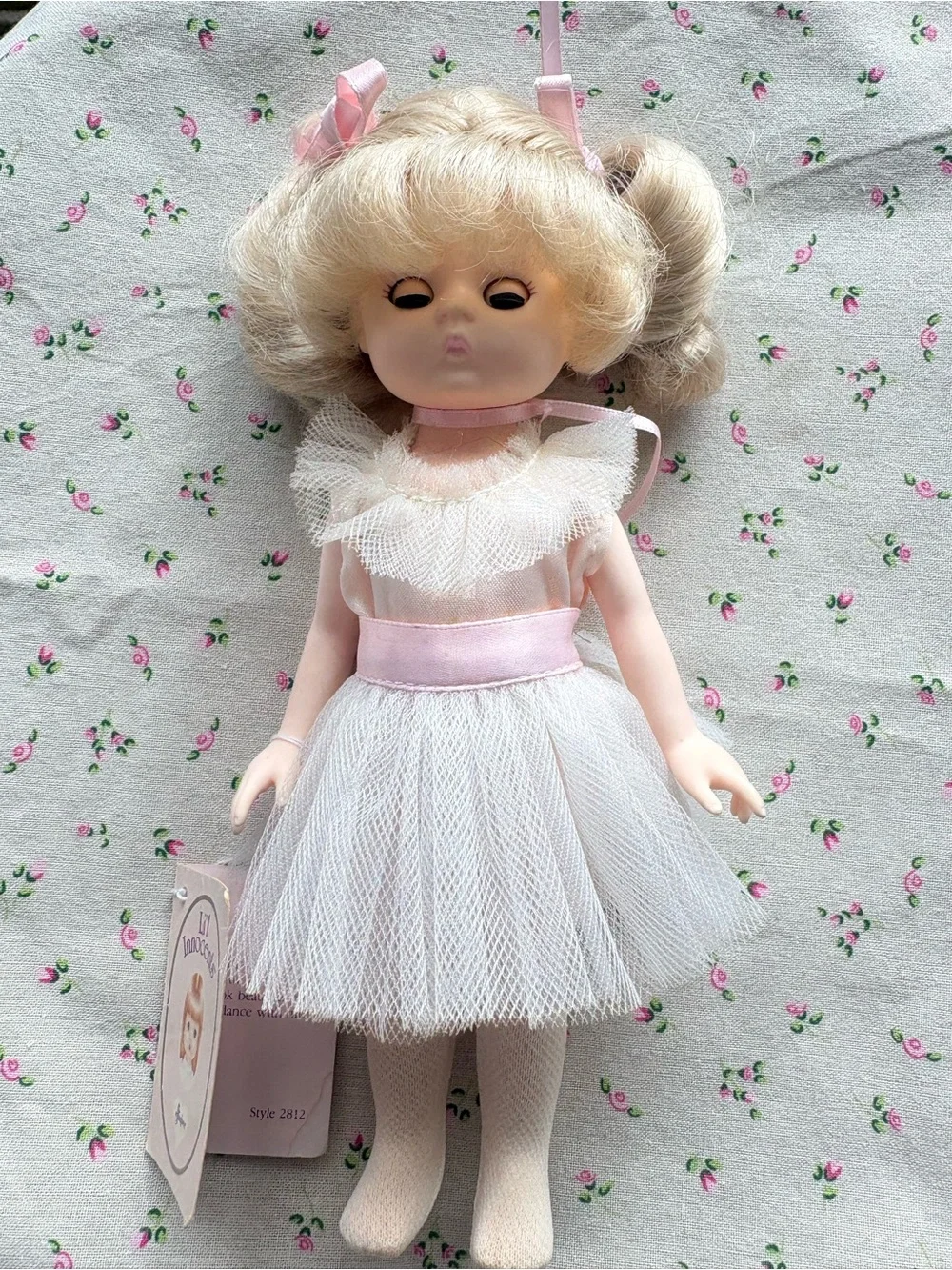 Vintage 1980’s  Effanbee “Lil Innocents” Michelle Ballerina Collectible Doll